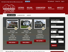Tablet Screenshot of gillanihomes.com
